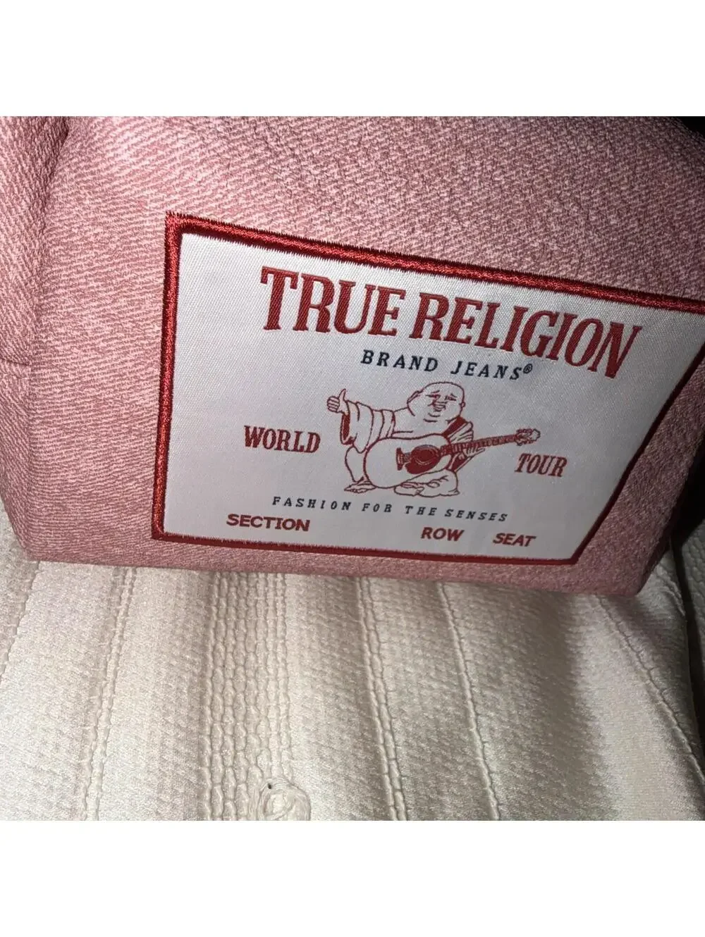Cosmetic Travel Case True Religion Brand Jeans red 11